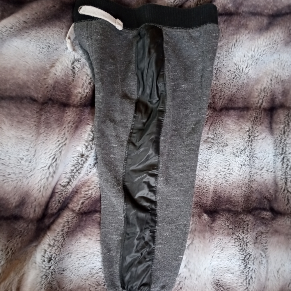 Calvin Klein joggers.